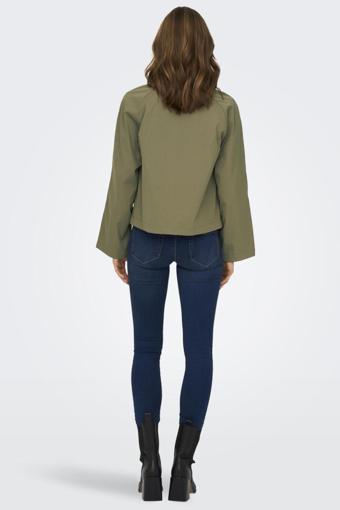 ONLAPRIL SHORT TRENCHCOAT OTW NOOS 15274982 ALOE